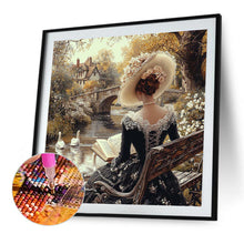 Load image into Gallery viewer, Diamond Painting - Full Round - Victorian Beauty (40*40CM)