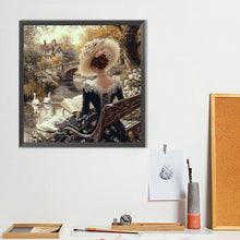 Load image into Gallery viewer, Diamond Painting - Full Round - Victorian Beauty (40*40CM)
