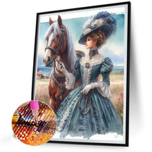 Load image into Gallery viewer, Diamond Painting - Full Round - Victorian Beauty (40*50CM)