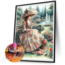 Load image into Gallery viewer, Diamond Painting - Full Round - Victorian Beauty (40*50CM)