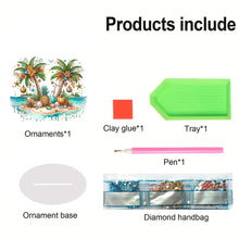 Load image into Gallery viewer, Acrylic Special Shape Animal Diamond Painting Desktop Decors Bedroom Table Decor