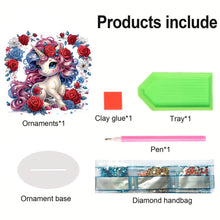 Load image into Gallery viewer, Acrylic Special Shape Animal Diamond Painting Desktop Decors Bedroom Table Decor