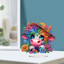 Load image into Gallery viewer, Acrylic Special Shape Animal Diamond Painting Desktop Decors Bedroom Table Decor