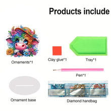 Load image into Gallery viewer, Acrylic Special Shape Animal Diamond Painting Desktop Decors Bedroom Table Decor