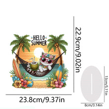 Load image into Gallery viewer, Acrylic Special Shape Animal Diamond Painting Desktop Decors Bedroom Table Decor