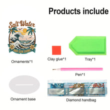 Load image into Gallery viewer, Acrylic Special Shape Animal Diamond Painting Desktop Decors Bedroom Table Decor