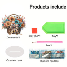 Load image into Gallery viewer, Acrylic Special Shape Animal Diamond Painting Desktop Decors Bedroom Table Decor