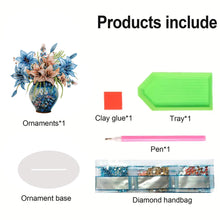 Load image into Gallery viewer, Acrylic Special Shape Animal Diamond Painting Desktop Decors Bedroom Table Decor