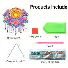 Load image into Gallery viewer, Acrylic Special Shape Animals Diamond Painting Ornaments for Garden Window Decor