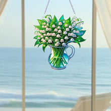 Load image into Gallery viewer, Acrylic Special Shape Animals Diamond Painting Ornaments for Garden Window Decor