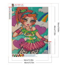 Load image into Gallery viewer, Diamond Painting - Full Round - Girl (40*50CM)