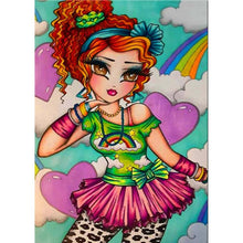 Load image into Gallery viewer, Diamond Painting - Full Round - Girl (40*50CM)