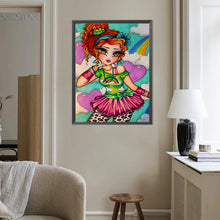Load image into Gallery viewer, Diamond Painting - Full Round - Girl (40*50CM)