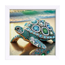 Load image into Gallery viewer, Diamond Painting - Partial Special Shaped - Turtle (15*15CM)