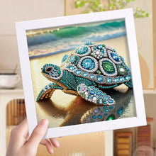 Load image into Gallery viewer, Diamond Painting - Partial Special Shaped - Turtle (15*15CM)