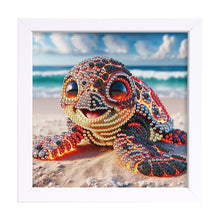 Load image into Gallery viewer, Diamond Painting - Partial Special Shaped - Turtle (15*15CM)