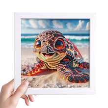 Load image into Gallery viewer, Diamond Painting - Partial Special Shaped - Turtle (15*15CM)