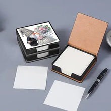 Load image into Gallery viewer, Leather 5D Diamond Painting Kit Note Box DIY Diamond Art Notepad Box (A)