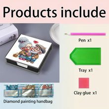 Load image into Gallery viewer, Leather 5D Diamond Painting Kit Note Box DIY Diamond Art Notepad Box (B)