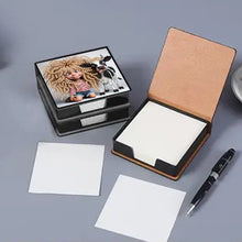 Load image into Gallery viewer, Leather 5D Diamond Painting Kit Note Box DIY Diamond Art Notepad Box (D)