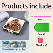 Load image into Gallery viewer, Leather 5D Diamond Painting Kit Note Box DIY Diamond Art Notepad Box (G)