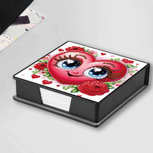 Load image into Gallery viewer, Leather 5D Diamond Painting Kit Note Box DIY Diamond Art Notepad Box (J)