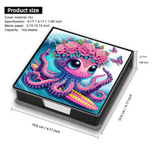 Load image into Gallery viewer, Leather 5D Diamond Painting Kit Note Box Diamond Art Notepad Box for Home Office