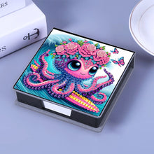 Load image into Gallery viewer, Leather 5D Diamond Painting Kit Note Box Diamond Art Notepad Box for Home Office