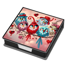 Load image into Gallery viewer, Leather 5D Diamond Painting Kit Note Box DIY Diamond Art Notepad Box (Q)