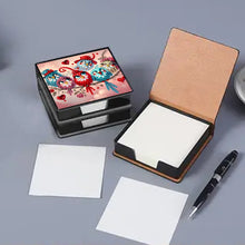 Load image into Gallery viewer, Leather 5D Diamond Painting Kit Note Box DIY Diamond Art Notepad Box (Q)