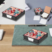 Load image into Gallery viewer, Leather 5D Diamond Painting Kit Note Box DIY Diamond Art Notepad Box (Q)