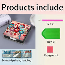 Load image into Gallery viewer, Leather 5D Diamond Painting Kit Note Box DIY Diamond Art Notepad Box (Q)