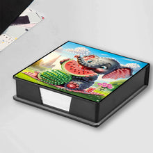Load image into Gallery viewer, Leather 5D Diamond Painting Kit Note Box DIY Diamond Art Notepad Box (R)