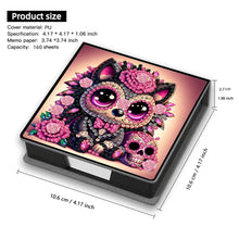 Load image into Gallery viewer, Leather 5D Diamond Painting Kit Note Box DIY Diamond Art Notepad Box (V)