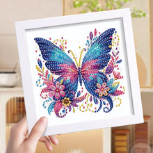Load image into Gallery viewer, Diamond Painting - Partial Special Shaped - Butterfly Bouquet (15*15CM)