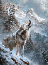 Load image into Gallery viewer, Diamond Painting - Full Round - Snow Wolf (40*50CM)