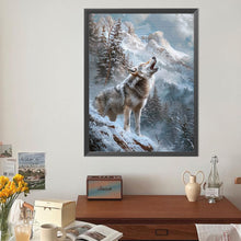 Load image into Gallery viewer, Diamond Painting - Full Round - Snow Wolf (40*50CM)