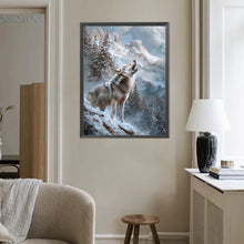 Load image into Gallery viewer, Diamond Painting - Full Round - Snow Wolf (40*50CM)