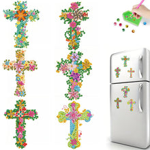 Load image into Gallery viewer, 6Pcs Diamond Painting Refrigerator Magnets Diamond Art Kits for Adults Beginners