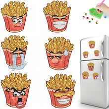 Load image into Gallery viewer, 6Pcs Diamond Painting Refrigerator Magnets Diamond Art Kits for Adults Beginners
