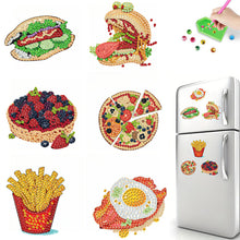 Load image into Gallery viewer, 6Pcs Diamond Painting Refrigerator Magnets Diamond Art Kits for Adults Beginners