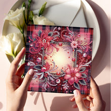 Load image into Gallery viewer, 6pcs Diamond Painting Greeting Cards Diamond Art Cards for Adults (Flower Scene)