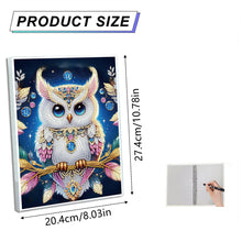 Load image into Gallery viewer, Snowman Special Shaped Diamond Painting Diary Book A5 Diamond Painting Notebooks