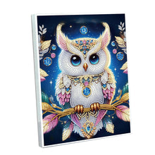 Load image into Gallery viewer, Snowman Special Shaped Diamond Painting Diary Book A5 Diamond Painting Notebooks