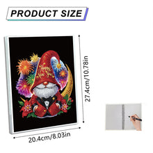 Load image into Gallery viewer, Snowman Special Shaped Diamond Painting Diary Book A5 Diamond Painting Notebooks