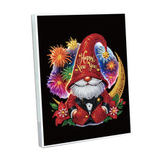 Load image into Gallery viewer, Snowman Special Shaped Diamond Painting Diary Book A5 Diamond Painting Notebooks