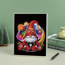 Load image into Gallery viewer, Snowman Special Shaped Diamond Painting Diary Book A5 Diamond Painting Notebooks