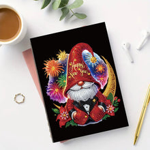 Load image into Gallery viewer, Snowman Special Shaped Diamond Painting Diary Book A5 Diamond Painting Notebooks