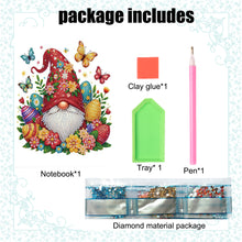 Load image into Gallery viewer, Snowman Special Shaped Diamond Painting Diary Book A5 Diamond Painting Notebooks