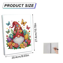 Load image into Gallery viewer, Snowman Special Shaped Diamond Painting Diary Book A5 Diamond Painting Notebooks